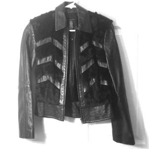 BCBG Leather Jacket